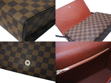 Load image into Gallery viewer, 極美品 LOUIS VUITTON ルイヴィトン トライベッカ ショルダーバッグ N51160 ダミエエベヌ ブラウン ゴールド金具 中古 4c069261