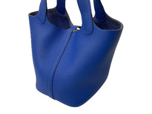 Load image into Gallery viewer, 極美品 HERMES エルメス ピコタンロックPM Z刻印 18 トリヨンクレマンス ブルーロワイヤル ハンドバッグ 中古 4c069266