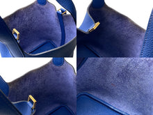 Load image into Gallery viewer, 極美品 HERMES エルメス ピコタンロックPM Z刻印 18 トリヨンクレマンス ブルーロワイヤル ハンドバッグ 中古 4c069266