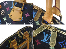 Load image into Gallery viewer, LOUIS VUITTON ルイ ヴィトン 村上隆 アルマ ハンドバッグ M92646 2006年 モノグラムマルチカラー ブラック 美品 中古 4c069271