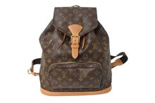 画像をギャラリービューアに読み込む, LOUIS VUITTON ルイヴィトン モンスリGM バックパック リュックサック モノグラム M51135 良品 中古 4c069272