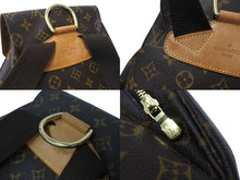 画像をギャラリービューアに読み込む, LOUIS VUITTON ルイヴィトン モンスリGM バックパック リュックサック モノグラム M51135 良品 中古 4c069272