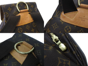 LOUIS VUITTON ルイヴィトン モンスリGM バックパック リュックサック モノグラム M51135 良品 中古 4c069272