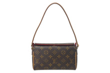 画像をギャラリービューアに読み込む, 極美品 LOUIS VUITTON ルイヴィトン レシタル ハンドバッグ M51900 モノグラムキャンバス ブラウン 中古 4c069275
