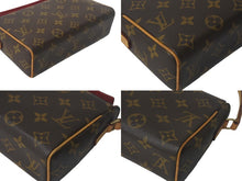 画像をギャラリービューアに読み込む, 極美品 LOUIS VUITTON ルイヴィトン レシタル ハンドバッグ M51900 モノグラムキャンバス ブラウン 中古 4c069275