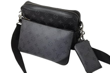 画像をギャラリービューアに読み込む, 極美品 LOUIS VUITTON ルイヴィトン トリオメッセンジャー ショルダーバッグ モノグラムエクリプス M69443 中古 4c069278
