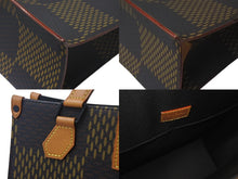 画像をギャラリービューアに読み込む, LOUIS VUITTON ルイヴィトン トートバッグ ジャイアント NIGO ダミエ モノグラムキャンバス ブラウン N40355 美品 中古 4c069280