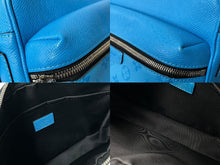 画像をギャラリービューアに読み込む, LOUIS VUITTON ルイヴィトン タイガラマ アウトドア メッセンジャーPM ショルダーバッグ M30429 ブルー ブラック 美品 中古 4c069282