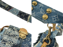 Load image into Gallery viewer, 極美品 LOUIS VUITTON ルイヴィトン パッチワーク ポスティ メッセンジャーバッグ M95374 モノグラムデニム ブルー 中古 4c069283