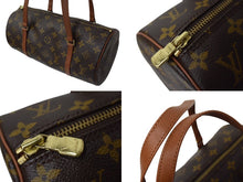 画像をギャラリービューアに読み込む, LOUIS VUITTON ルイヴィトン パピヨンGM 横幅30cm ハンドバッグ M51365 モノグラム 筒型 旧型 ゴールド金具 美品 中古 4c069285