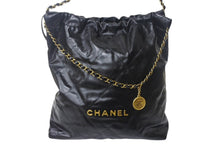 Load image into Gallery viewer, 極美品 CHANEL シャネル シャネル22 ハンドバッグ AS3261 ランダム番台 シャイニー カーフスキン ゴールド金具 中古 4c069292