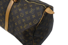 画像をギャラリービューアに読み込む, LOUIS VUITTON ルイヴィトン キーポル50 ボストンバッグ M41426 モノグラムキャンバス ブラウン ゴールド金具 美品 中古 4c069305