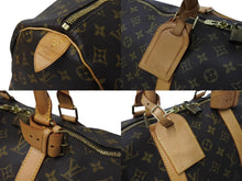 画像をギャラリービューアに読み込む, LOUIS VUITTON ルイヴィトン キーポル50 ボストンバッグ M41426 モノグラムキャンバス ブラウン ゴールド金具 美品 中古 4c069305