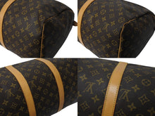 画像をギャラリービューアに読み込む, LOUIS VUITTON ルイヴィトン キーポル50 ボストンバッグ M41426 モノグラムキャンバス ブラウン ゴールド金具 美品 中古 4c069305