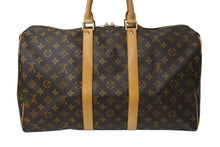 Load image into Gallery viewer, LOUIS VUITTON ルイヴィトン キーポル45 ボストンバッグ M41428 モノグラムキャンバス ブラウン ゴールド金具 美品 中古 4c069311