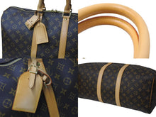 Load image into Gallery viewer, LOUIS VUITTON ルイヴィトン キーポル45 ボストンバッグ M41428 モノグラムキャンバス ブラウン ゴールド金具 美品 中古 4c069311