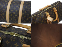 Load image into Gallery viewer, LOUIS VUITTON ルイヴィトン キーポル45 ボストンバッグ M41428 モノグラムキャンバス ブラウン ゴールド金具 美品 中古 4c069311