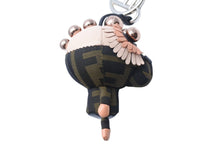 画像をギャラリービューアに読み込む, 極美品 FENDI フェンディ バッグキーホルダー ズッカ柄 スペースモンキー レザー×キャンバス ピンク×ブラウン 中古 4c069313