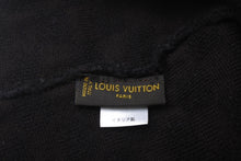 Load image into Gallery viewer, 極美品 LOUIS VUITTON ルイヴィトン ボネ プティ ダミエ ニットキャップ M74197 ビーニー LVロゴ ウール ブラック ブラウン 中古 4c069319