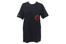 Load image into Gallery viewer, 極美品 Chrome Hearts クロムハーツ セメタリー ホースシュー Tシャツ ブラック コットン100％ 中古 4c069327