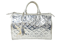 画像をギャラリービューアに読み込む, LOUIS VUITTON ルイヴィトン スピーディ30 ハンドバッグ M95271 モノグラム ミロワール アルジャン シルバー金具 良品 中古 4c069333