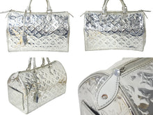 画像をギャラリービューアに読み込む, LOUIS VUITTON ルイヴィトン スピーディ30 ハンドバッグ M95271 モノグラム ミロワール アルジャン シルバー金具 良品 中古 4c069333