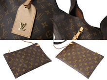 画像をギャラリービューアに読み込む, 極美品 LOUIS VUITTON ルイヴィトン アトランティスＧＭ モノグラム ハンドバッグ ショルダーバッグ M46817 ブラウン 中古 4c069334