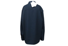 画像をギャラリービューアに読み込む, 新品未使用品 JIL SANDER ジルサンダー ジップアップ シャツジャケット J22DL0178 サイズ41 ブルー ポリエステル90 中古 4c069347