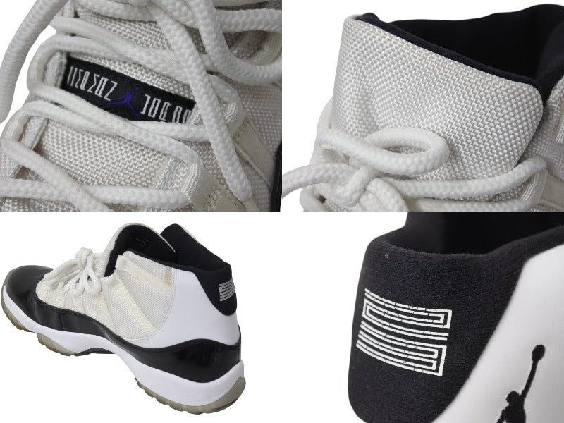 NIKE ナイキ AIR JORDAN 11 RETRO エア ジョーダン11 レトロ 378037 コンコルド スニーカー サイズ29cm ブラック  ホワイト 美品 中古 4c069350 – Casanova Vintage