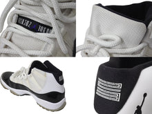 画像をギャラリービューアに読み込む, NIKE ナイキ AIR JORDAN 11 RETRO エア ジョーダン11 レトロ 378037 コンコルド スニーカー サイズ29cm ブラック ホワイト 美品 中古 4c069350