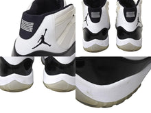 画像をギャラリービューアに読み込む, NIKE ナイキ AIR JORDAN 11 RETRO エア ジョーダン11 レトロ 378037 コンコルド スニーカー サイズ29cm ブラック ホワイト 美品 中古 4c069350