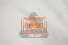 Load image into Gallery viewer, 新品未使用 PALACE SKATEBOARDS × PORTER パレス スケートボード ポーター 半袖Tシャツ P27PTS004 サイズS ホワイト オレンジ 中古 4c069352