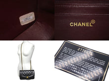 画像をギャラリービューアに読み込む, CHANEL シャネル ダイアナ22 マトラッセ チェーンショルダーバッグ ココマーク 2番台 ラムスキン ブラック ゴールド 美品 中古 4c069362