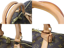 画像をギャラリービューアに読み込む, LOUIS VUITTON ルイヴィトン キーポルバンドリエール60 ボストンバッグ M41412 モノグラムキャンバス ブラウン ゴールド金具 美品 中古 4c069374