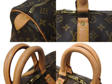 Load image into Gallery viewer, LOUIS VUITTON ルイヴィトン キーポル45 ボストンバッグ M41428 モノグラムキャンバス ブラウン ゴールド金具 美品 中古 4c069383