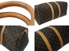 Load image into Gallery viewer, LOUIS VUITTON ルイヴィトン キーポル45 ボストンバッグ M41428 モノグラムキャンバス ブラウン ゴールド金具 美品 中古 4c069383