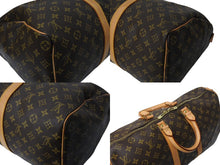 Load image into Gallery viewer, LOUIS VUITTON ルイヴィトン キーポル45 ボストンバッグ M41428 モノグラムキャンバス ブラウン ゴールド金具 美品 中古 4c069383