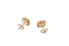 画像をギャラリービューアに読み込む, Van Cleef &amp; Arpels ヴァンクリーフ＆アーペル スウィート アルハンブラ ピアス 2.47g マカライト ゴールド Au750刻印 美品 中古 4c069404
