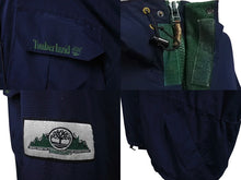 画像をギャラリービューアに読み込む, TimberLand ティンバーランド フィールド コート アウター ジャケット 221-1527 コットン ポリエステル ブルー サイズL 美品 中古 4c069407