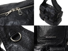 Load image into Gallery viewer, 極美品 BALENCIAGA バレンシアガ SUPER BUSY ラージ スリングバッグ ブラック 702168210C81000 中古 4c069418