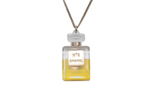 Load image into Gallery viewer, CHANEL シャネル ココマーク No.5 ボトルモチーフ ネックレス GP ゴールド金具 香水 ロゴ アクセサリー ジュエリー 09A 6g 美品 中古 4c069463