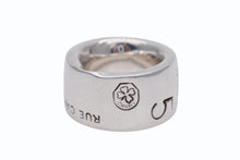Load image into Gallery viewer, 極美品 CHANEL シャネル カンボンライン リング 指輪 重量約35g 925刻印 サイズ10号 ココマーク No.5 シルバー925 中古 4c069465