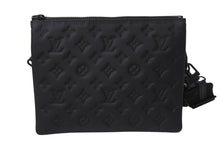 Load image into Gallery viewer, 新品未使用 LOUIS VUITTON ルイヴィトン クッサン PM ショルダーバッグ M11370 モノグラム ブラックアウト ブラック ラムスキン 中古 4c069482