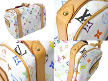 画像をギャラリービューアに読み込む, 極美品 LOUIS VUITTON ルイヴィトン プリシラ ハンドバッグ モノグラム マルチカラー M40096 ホワイト 中古 4c069498
