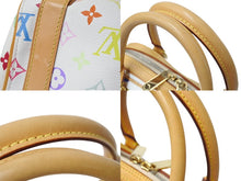 画像をギャラリービューアに読み込む, 極美品 LOUIS VUITTON ルイヴィトン プリシラ ハンドバッグ モノグラム マルチカラー M40096 ホワイト 中古 4c069498