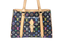 Load image into Gallery viewer, 極美品 LOUIS VUITTON ルイヴィトン オーレリアMM トートバッグ M40095 村上隆 モノグラムマルチカラー ブラック 中古 4c069499