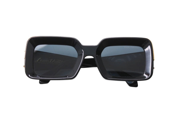 Very good condition LOUIS VUITTON NIGO Zillionaire sunglasses eyewear Z1591E Size 52□27 Black Gold Used 4c069501