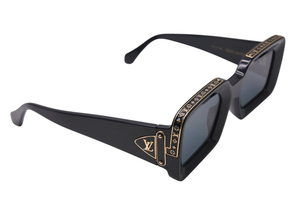 Very good condition LOUIS VUITTON NIGO Zillionaire sunglasses eyewear Z1591E Size 52□27 Black Gold Used 4c069501