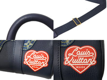 画像をギャラリービューアに読み込む, 極美品 LOUIS VUITTON ルイヴィトン × NIGO コラボ キーポルXS ハンドバッグ ストラップ付 M81011 モノグラム ドリップ 中古 4c069502
