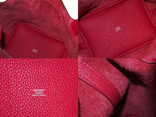 Load image into Gallery viewer, 新品同様 HERMES エルメス ハンドバッグ ピコタンロックPM ローズメキシコ ソーピンク トリヨンクレマンス U刻印 4c069534
